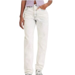 26 501 '81 Levi's Premium High Rise Tapered Leg Light Blue Jeans 100% Cotton NWT